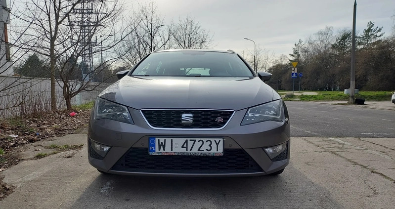 Seat Leon cena 34900 przebieg: 328700, rok produkcji 2015 z Warszawa małe 154